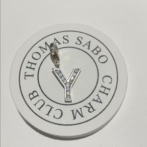 Thomas Sabo letter “Y” charm